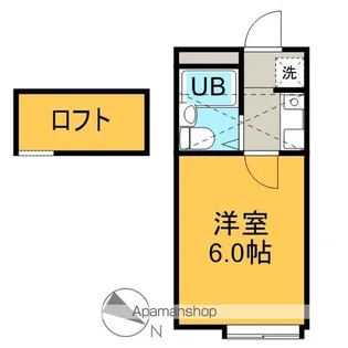 コスモハイツ泉【1階】の間取り